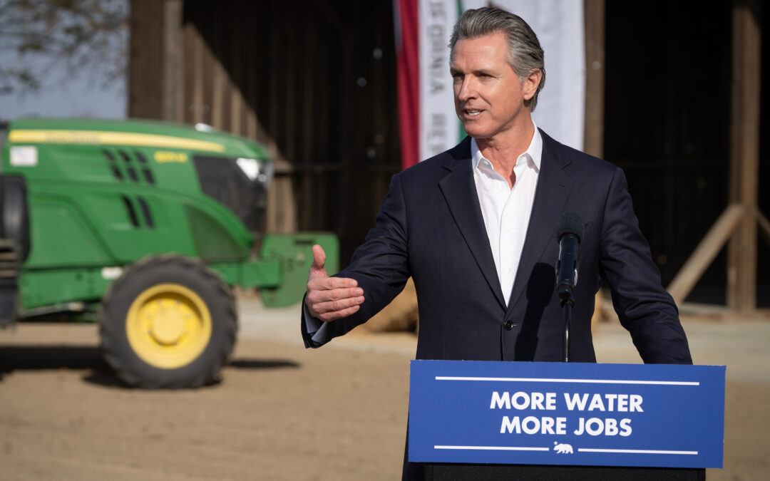 More water, more jobs: Governor Newsom visits historic farm in Colusa to highlight efforts to build water infrastructure, faster and create jobs