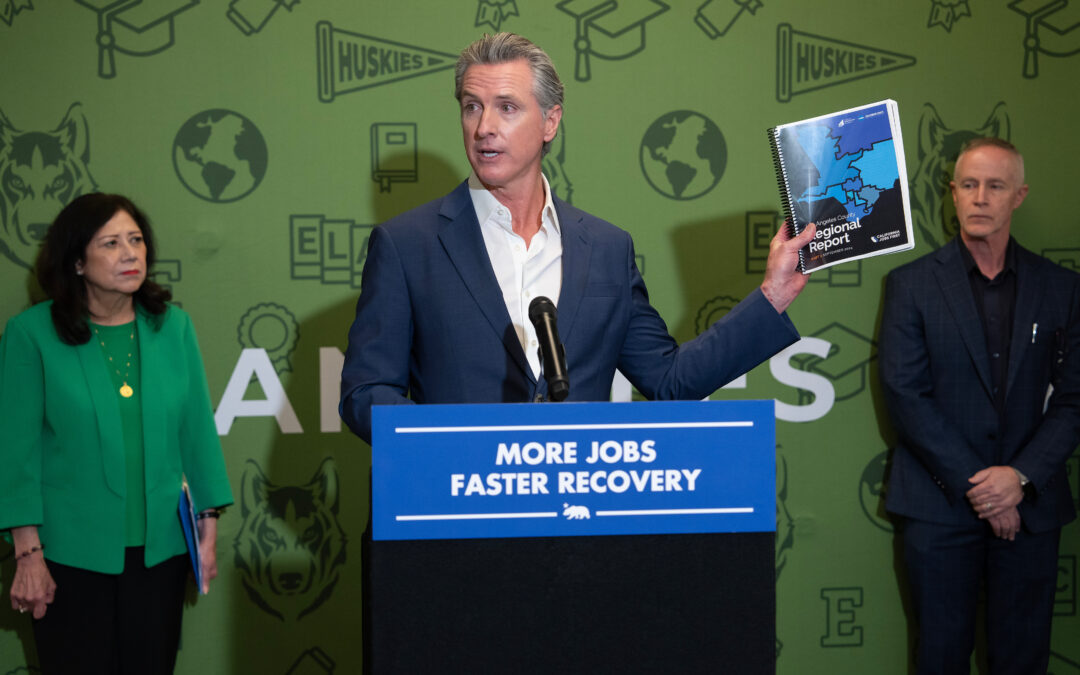 Governor Newsom announces statewide plan for economic growth, $245 million for more jobs — with additional investment for LA’s recovery